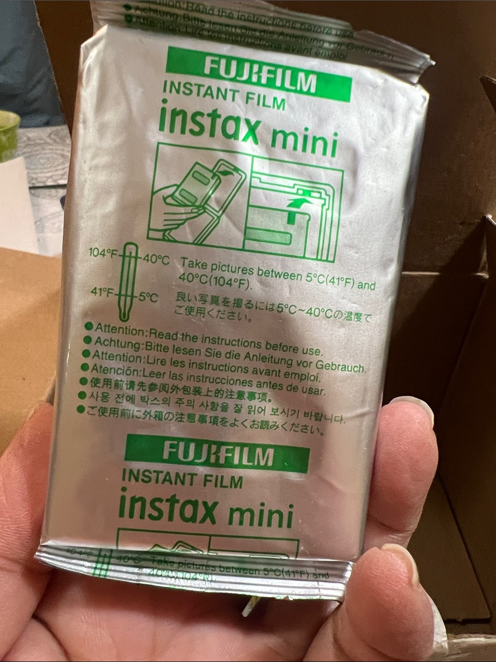 Fujifilm Instax Mini Instant Camera in Pink - Picture 8 of 11
